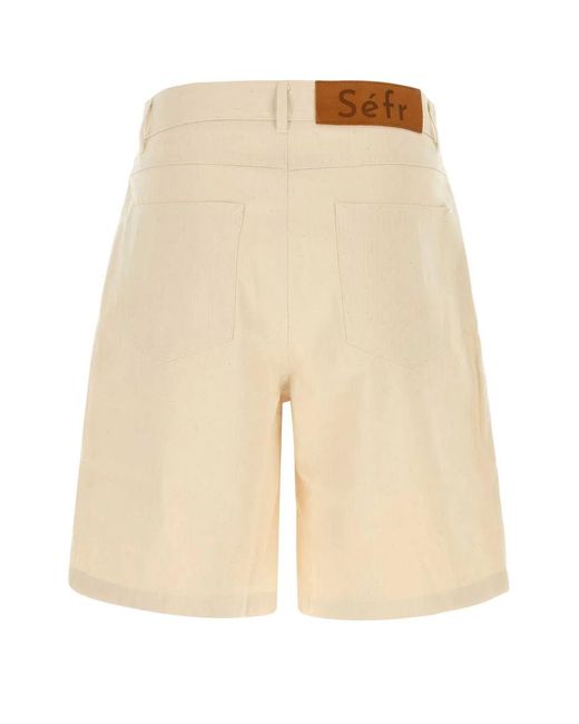 Séfr Natural Davis Denim Shorts for men