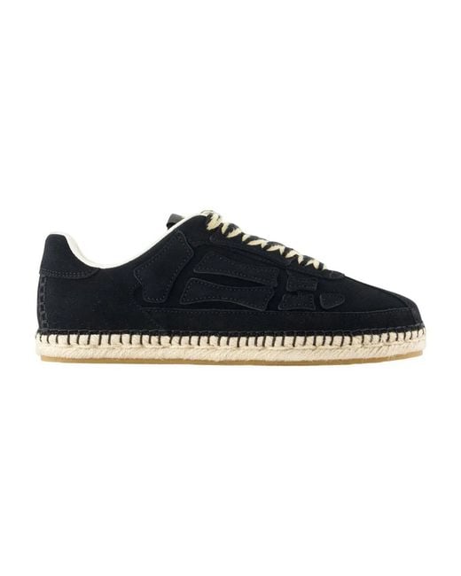 Amiri Blue Espadrille Pacific Bones Sneakers for men
