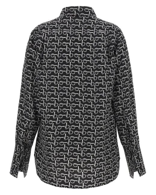 Burberry Gray 'B' Shirt