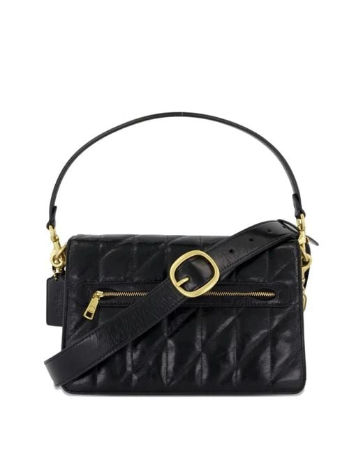 COACH Black Tabby Shoulder Bag