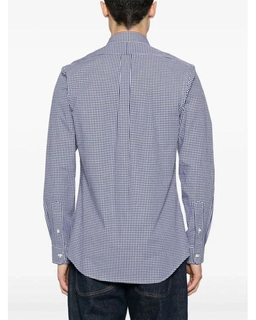 Polo Ralph Lauren Blue Slim Fit Sport Shirt for men