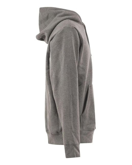 Patagonia Gray Recycled Materials Hooded Sweatshirt for men