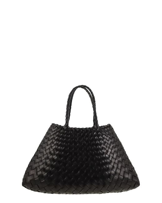 Dragon Diffusion Black Santa Croce Small Bag