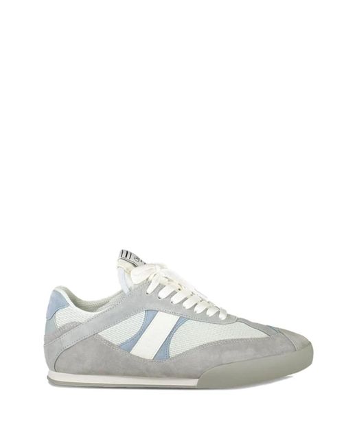 Chloé White Round Toe Kick Sneakers