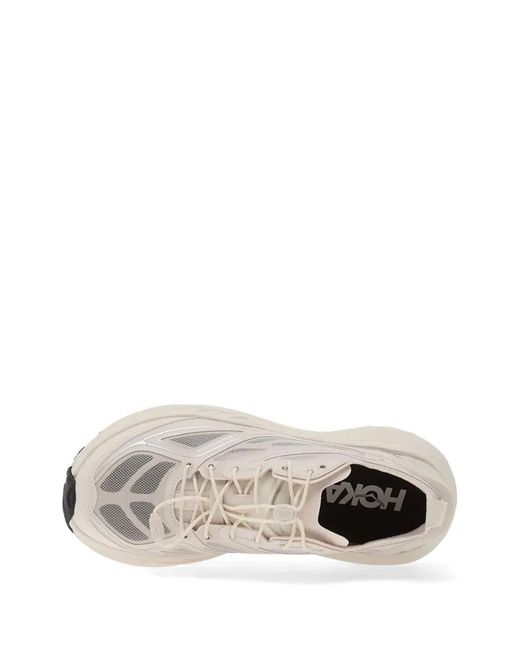 Hoka One One White Stinson One7 Sneakers