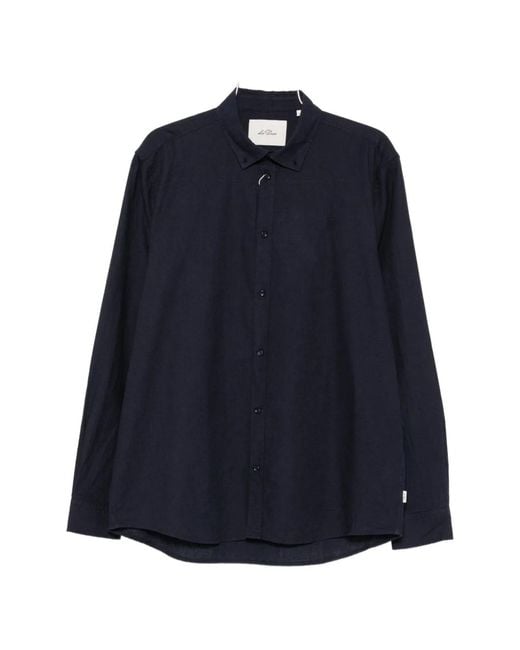 Les Deux Blue Dark Shirts for men