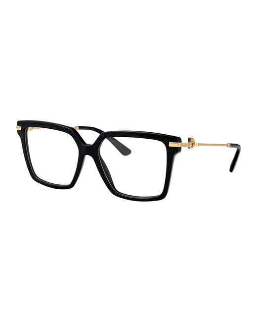 Dolce & Gabbana Black Dolce & Gabbana 501 Acetate Glasses