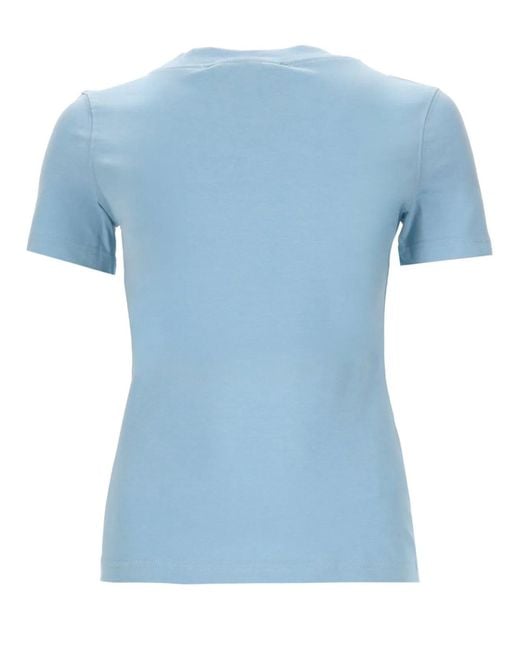 Versace Jeans Couture Blue T-Shirt Con Logo