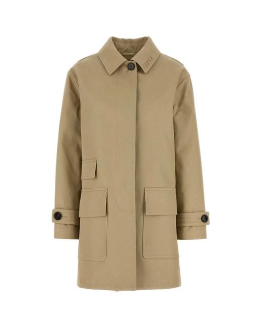 Gucci Natural Drill Overcoat