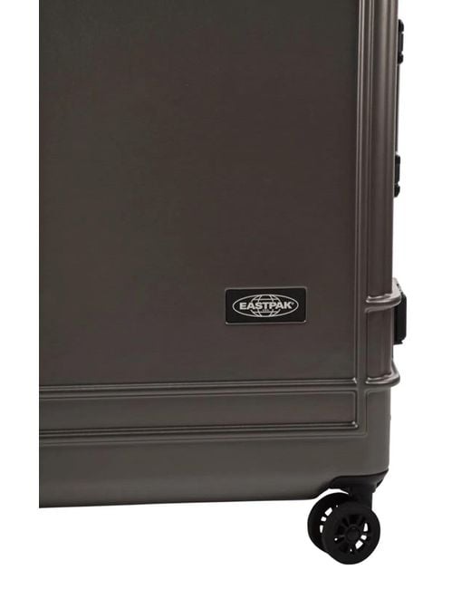 Eastpak Black Hard-Shell Polycarbonate Suitcase With Multidirectional Wheels