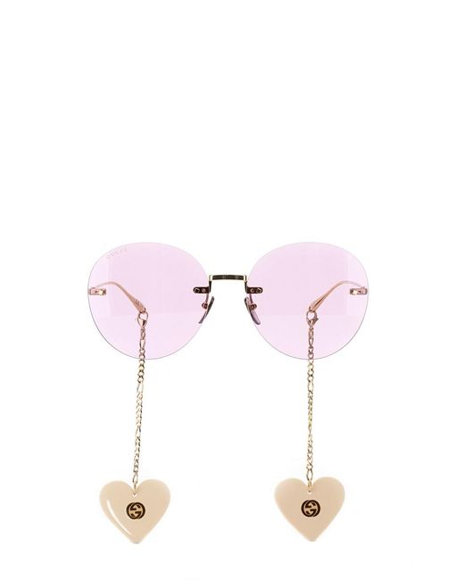 Gucci Purple Sunglasses