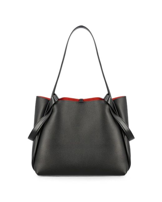 Christian Louboutin Black Bettina Small Leather Tote
