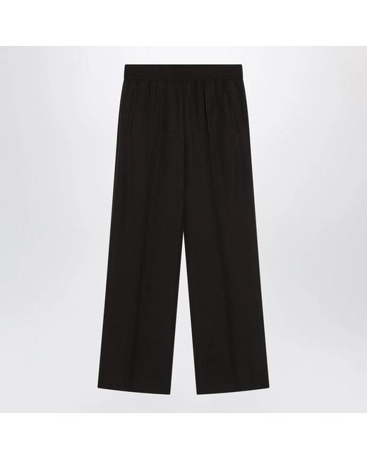 Dolce & Gabbana Black Dolce&Gabbana Wool Trousers