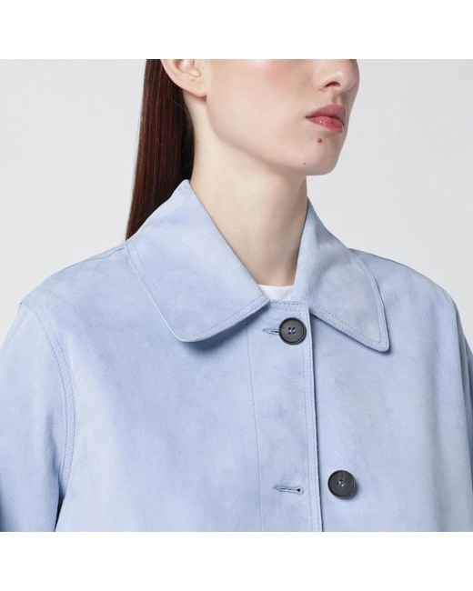 S.w.o.r.d 6.6.44 Blue Leather Jacket