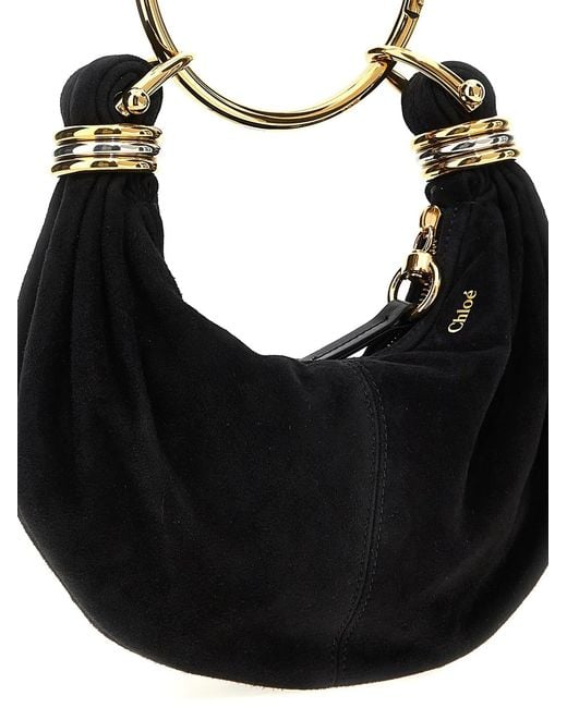 Chloé Black 'Bracelet Hobo Mini' Handbag