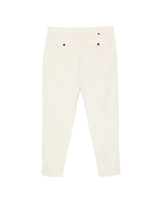 PT Torino White Rebel Fit Trousers for men