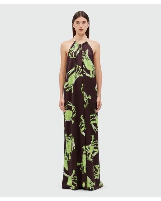 MSGM Green Abito/Dress