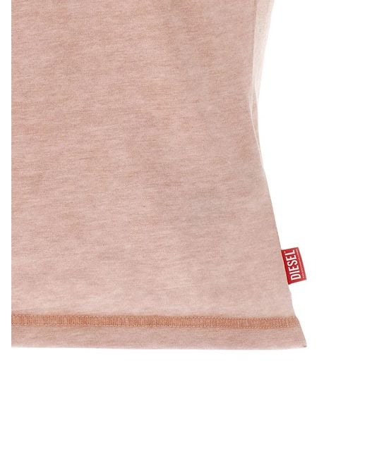 DIESEL Pink 'T-Ila-Aa1' T-Shirt