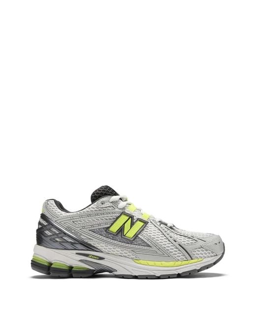 New Balance White "Tier 2" Synthetic Mesh Lifestyle Sneakers