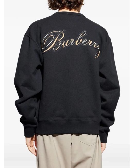 Burberry Blue Sweatshirt Rowan Bby for men
