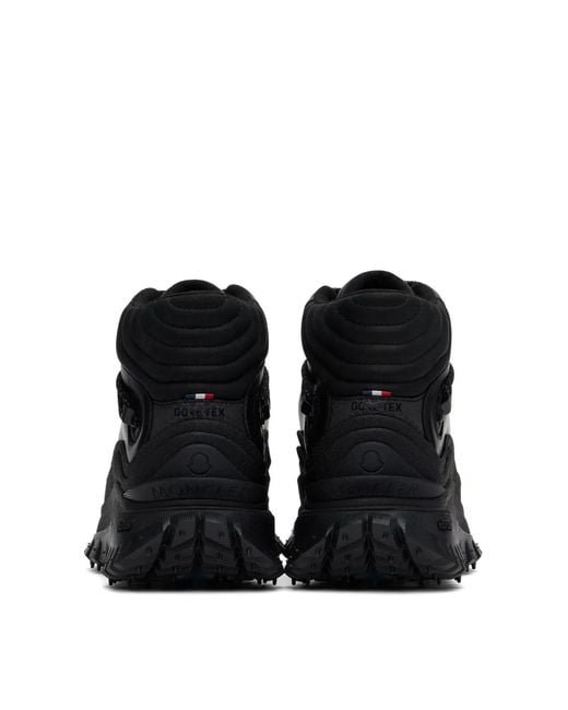 Moncler Black Trailgrip High Gtx Lace-Up Boots