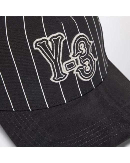 Y-3 Black Baseball Cap for men