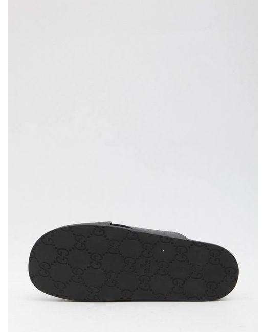 Gucci Black Slides for men
