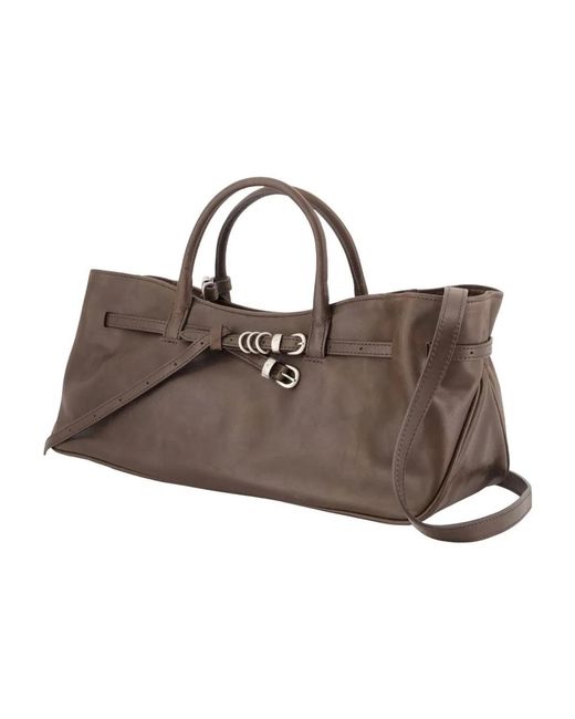 MARGE SHERWOOD Brown Grandma Used Bag