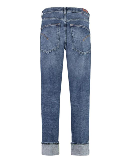 Dondup Blue Paco Slim Fit Jeans for men