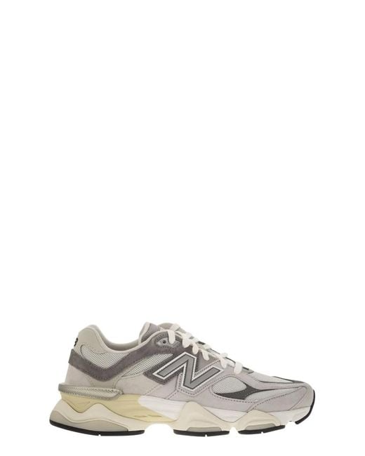 New Balance White 9060