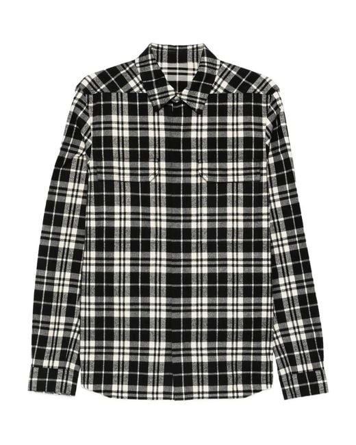 Rick Owens Black Outershirt for men