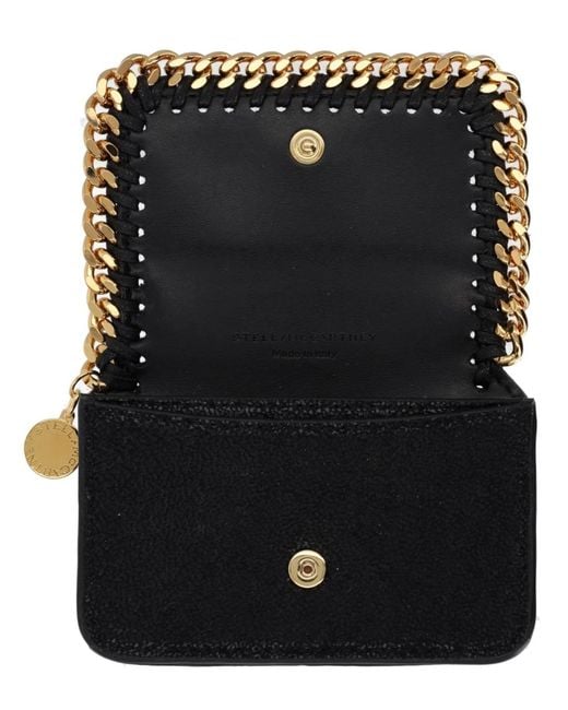 Stella McCartney Black "Falabella" Wallet