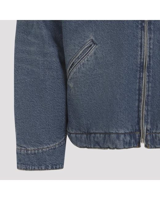 Carhartt Blue Og Detroit Jacket for men