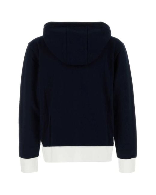 Thom Browne Navy Blue Cotton Sweatshirt for men