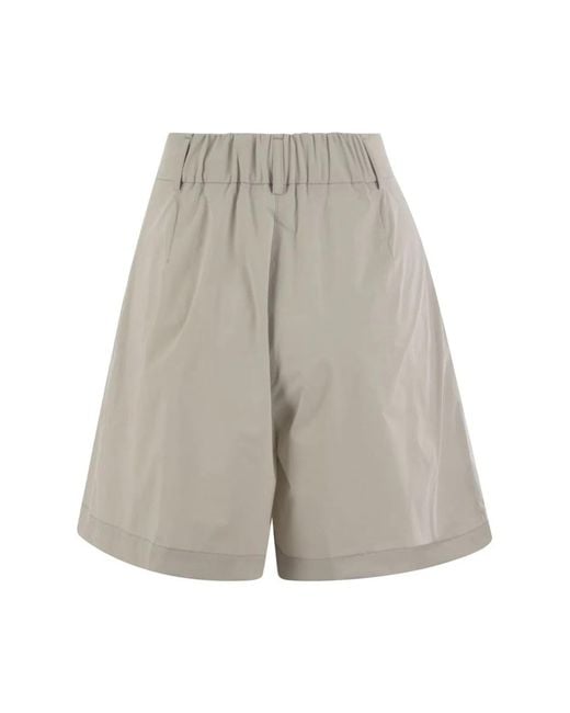 Herno Multicolor Stretch Nylon Shorts