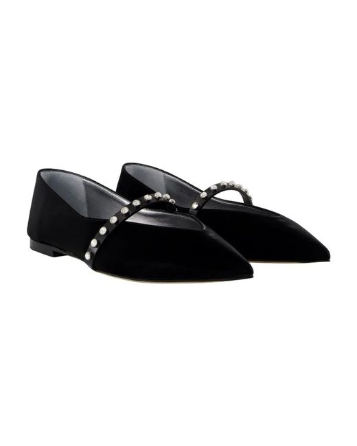 McQueen Black Ballerinas