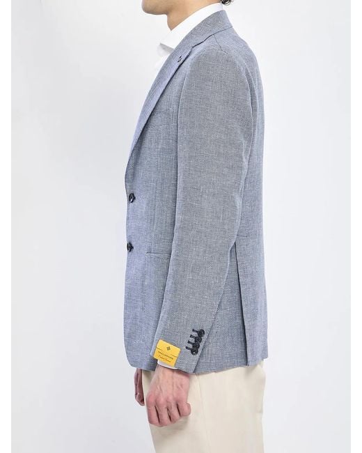Tagliatore Blue Jacket for men
