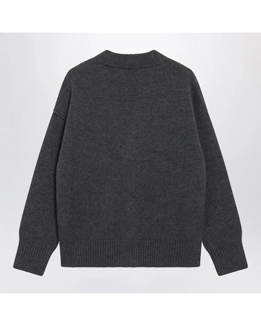 AMI Black Ami De Coeur Cardigan
