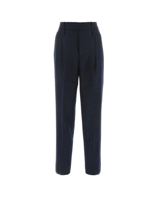 Gucci Blue Midnight Cashmere Pant