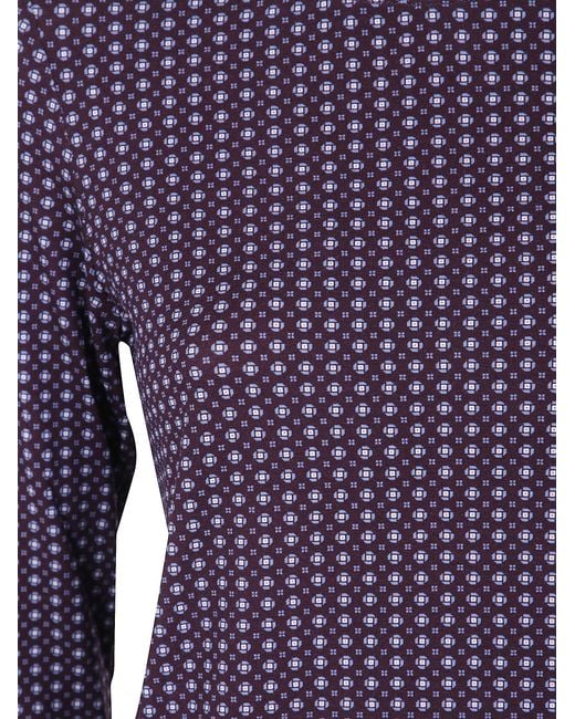 Whyci Blue Round Neck T-Shirt