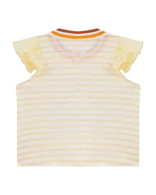 Zimmermann Natural T-Shirt
