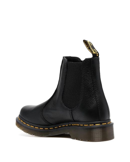 Dr. Martens Black 2976 Leather Chelsea Boots