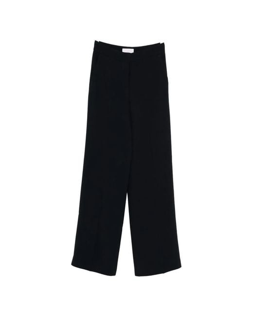Via Masini 80 Blue Cady Trousers