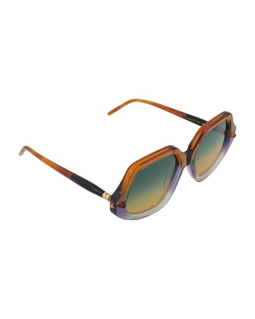 Kuboraum Green Sunglasses P20 Gro/19/1