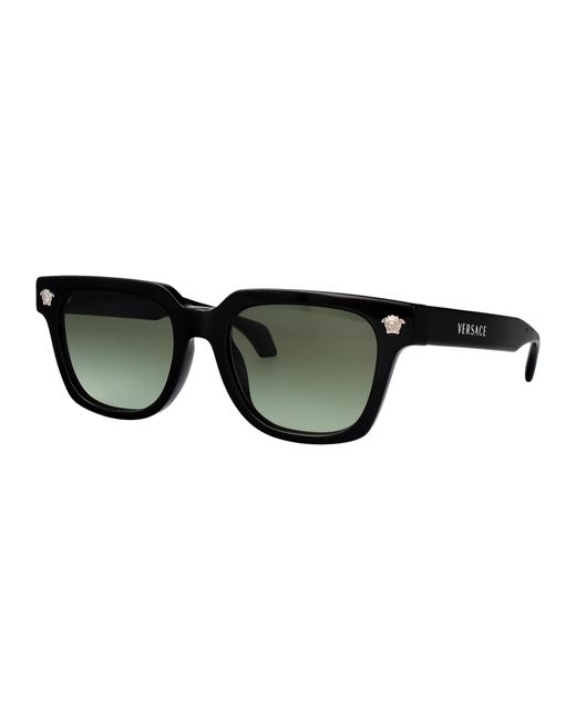 Versace Black Acetate Sunglasses for men