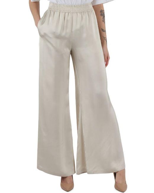 Fabiana Filippi White 100% Viscose Trousers