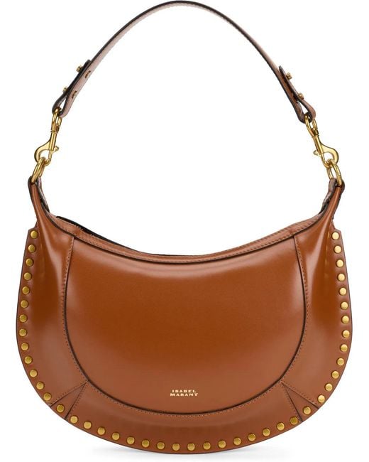 Isabel Marant Brown Oskan Moon Bag