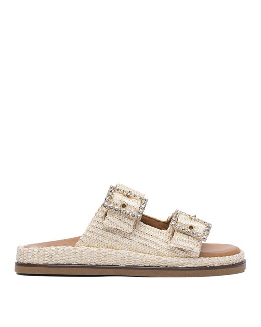 Alibi White Sandals
