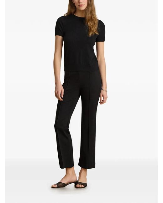 Ralph Lauren Black Sweater Short Sleeves Pullover