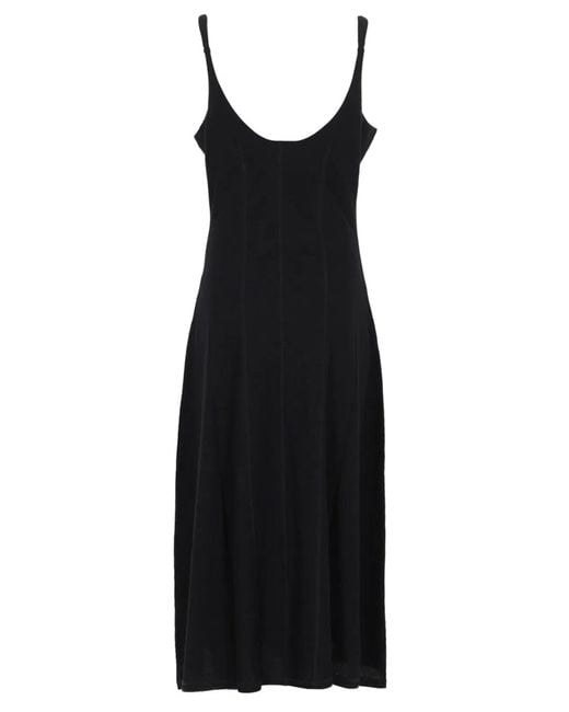 Our Legacy Black Blade Midi Dress